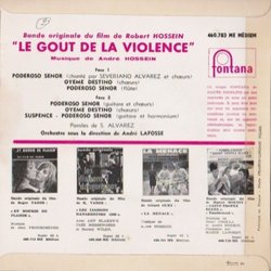 Le Got de la Violence Soundtrack (Andr Hossein) - CD Trasero