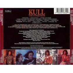 Kull the Conqueror Soundtrack (Joel Goldsmith) - CD Trasero