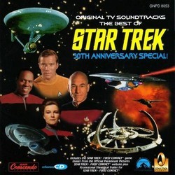 The Best of Star Trek Soundtrack (Jay Chattaway, Alexander Courage, Jerry Fielding, Jerry Goldsmith, Ron Jones, Dennis McCarthy) - Cartula