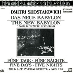 The New Babylon Soundtrack (Dmitri Shostakovich) - Cartula