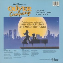 Oliver & Company Soundtrack (Various Artists, J.A.C. Redford) - CD Trasero