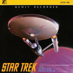 Star Trek: Volume 2 Soundtrack (Jerry Fielding, Sol Kaplan, Samuel Matlovsky, Joseph Mullendore) - Cartula