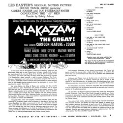 Alakazam the Great Soundtrack (Les Baxter) - CD Trasero