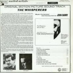 The Whisperers Soundtrack (John Barry) - CD Trasero
