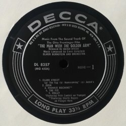 The Man With The Golden Arm Soundtrack (Elmer Bernstein) - cd-cartula