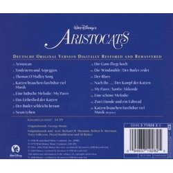 The AristoCats Soundtrack (Various Artists, George Bruns) - CD Trasero