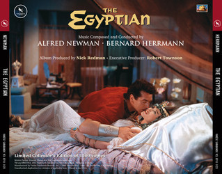 The Egyptian Soundtrack (Bernard Herrmann, Alfred Newman) - CD Trasero