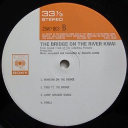 The Bridge on the River Kwai Soundtrack (Malcolm Arnold) - cd-cartula