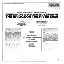 The Bridge on the River Kwai Soundtrack (Malcolm Arnold) - CD Trasero