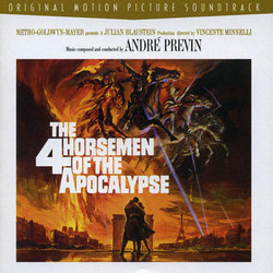 The 4 Horsemen of the Apocalypse Soundtrack (Andr Previn) - Cartula