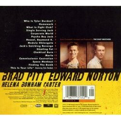 Fight Club Soundtrack ( Dust Brothers) - CD Trasero