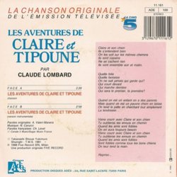 Les Aventures de Claire et Tripoune Soundtrack (Various Artists, Claude Lombard) - CD Trasero