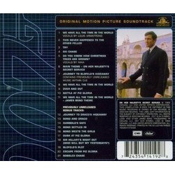 On Her Majesty's Secret Service Soundtrack (Various Artists, John Barry) - CD Trasero