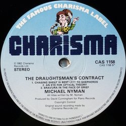 The Draughtsman's Contract Soundtrack (Michael Nyman) - cd-cartula