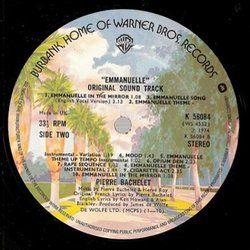 Emmanuelle Soundtrack (Pierre Bachelet) - cd-cartula