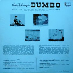 Dumbo Soundtrack (Various Artists, Frank Churchill, Oliver Wallace) - CD Trasero