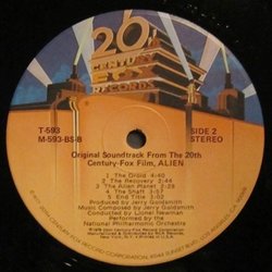 Alien Soundtrack (Jerry Goldsmith) - cd-cartula
