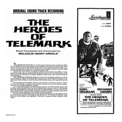 The Heroes of Telemark Soundtrack (Malcolm Arnold) - CD Trasero