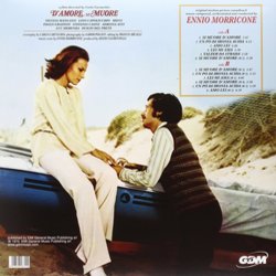 D'amore Si Muore Soundtrack (Ennio Morricone) - CD Trasero