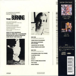 The Burning Soundtrack (Rick Wakeman) - CD Trasero