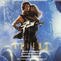 Aliens Soundtrack (James Horner) - Cartula
