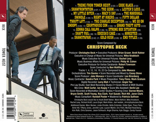 Tower Heist Soundtrack (Christophe Beck) - CD Trasero