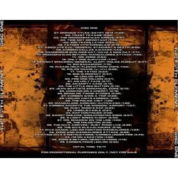 The Fifth Element Soundtrack (Eric Serra) - CD Trasero
