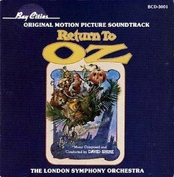Return to Oz Soundtrack (David Shire) - Cartula