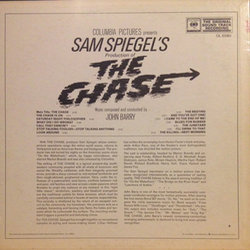 The Chase Soundtrack (John Barry) - CD Trasero