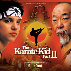 The Karate Kid: Part II Soundtrack (Bill Conti) - Cartula