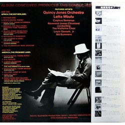 Roots Soundtrack (Quincy Jones) - CD Trasero