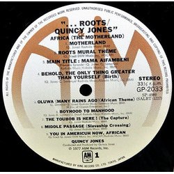 Roots Soundtrack (Quincy Jones) - cd-cartula