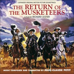 The Return of the Musketeers Soundtrack (Jean-Claude Petit) - Cartula
