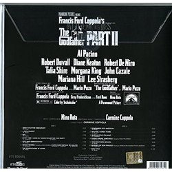 The Godfather: Part II Soundtrack (Nino Rota) - CD Trasero