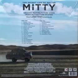 The Secret Life of Walter Mitty Soundtrack (Theodore Shapiro) - CD Trasero