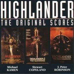 Highlander Soundtrack (Stewart Copeland, Michael Kamen, J. Peter Robinson) - Cartula