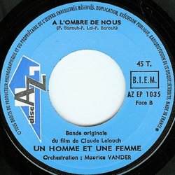 Un Homme et une Femme Soundtrack (Francis Lai) - cd-cartula