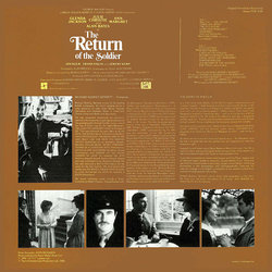 The Return of the Soldier Soundtrack (Richard Rodney Bennett) - CD Trasero