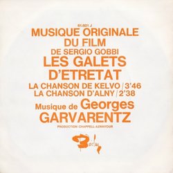 Les Galets d'tretat Soundtrack (Georges Garvarentz) - CD Trasero