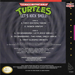 Teenage Mutant Ninja Turtles Soundtrack (Various Artists) - CD Trasero