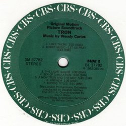 Tron Soundtrack (Wendy Carlos) - cd-cartula