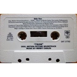 Tron Soundtrack (Wendy Carlos) - cd-cartula