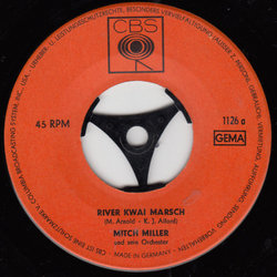 Der Weltbekannte River Kwai Marsch Soundtrack (Malcolm Arnold, Mitch Miller) - cd-cartula