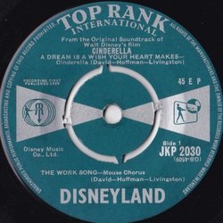 Walt Disney's Cinderella Soundtrack (Paul J. Smith, Oliver Wallace) - cd-cartula