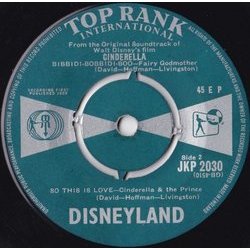 Walt Disney's Cinderella Soundtrack (Paul J. Smith, Oliver Wallace) - cd-cartula