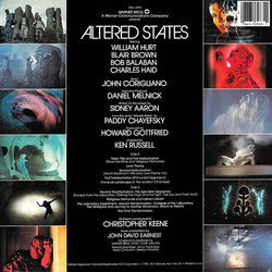 Altered States Soundtrack (John Corigliano) - CD Trasero