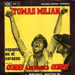 Corri Uomo Corri Soundtrack (Tomas Milian, Ennio Morricone, Bruno Nicolai) - Cartula