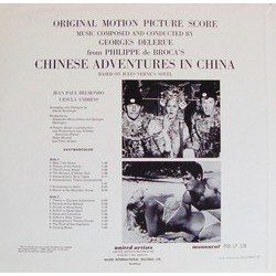 Chinese Adventures in China Soundtrack (Georges Delerue) - CD Trasero