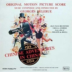 Chinese Adventures in China Soundtrack (Georges Delerue) - Cartula