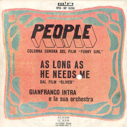 People / As Long As He Needs Me Soundtrack (Various Artists) - CD Trasero